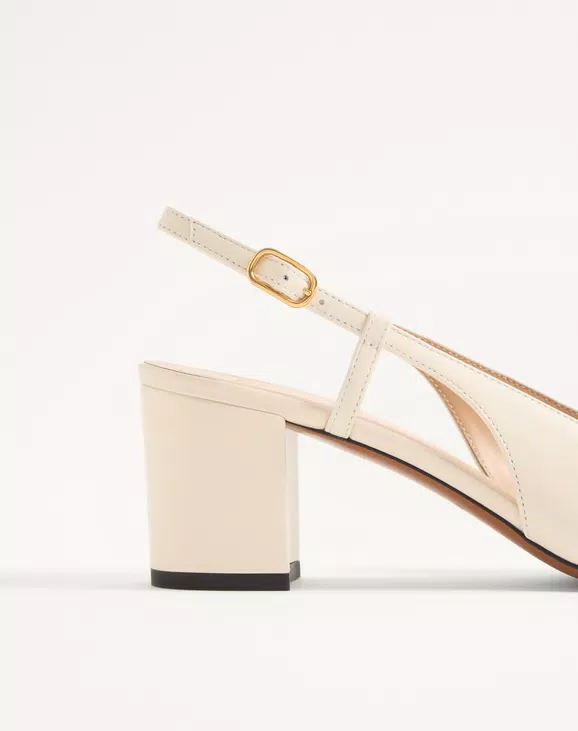 Valentino Valet Du Roi Kidskin Slingback Pumps 60Mm - Image 2